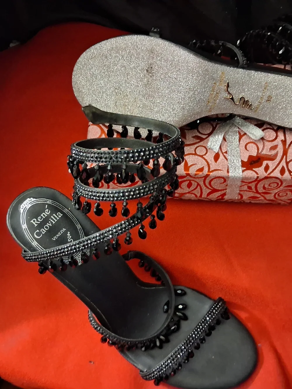 Rene Caovilla sophisticated black